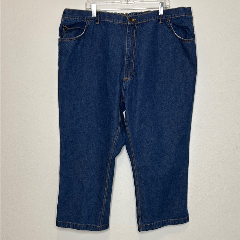 Duke Haband size 50S Blue Relaxed Fit Jeans with Straight Leg